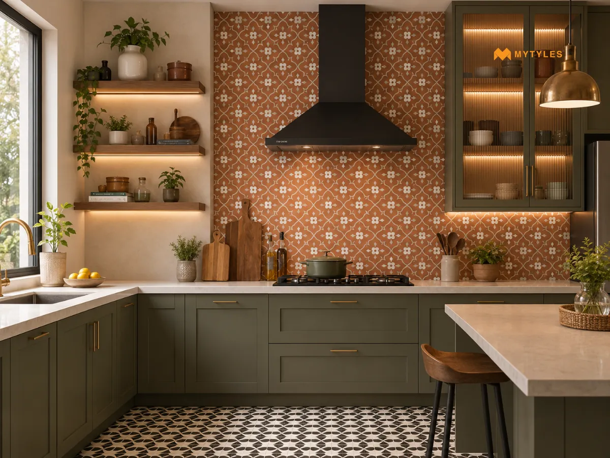 Patterned Kitchen Tiles